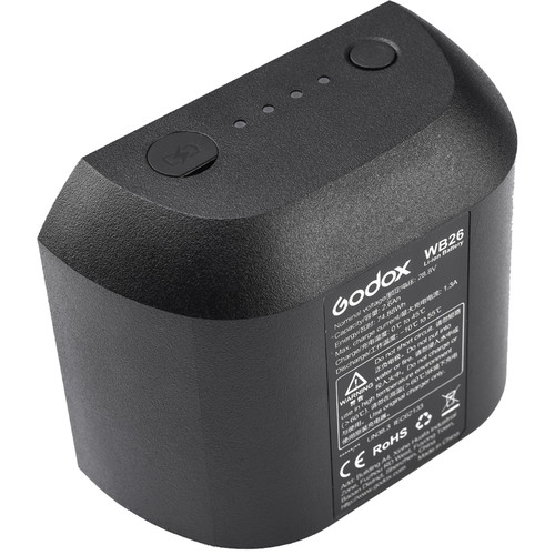 Godox WB26 Batería de Respuesto AD 600PRO