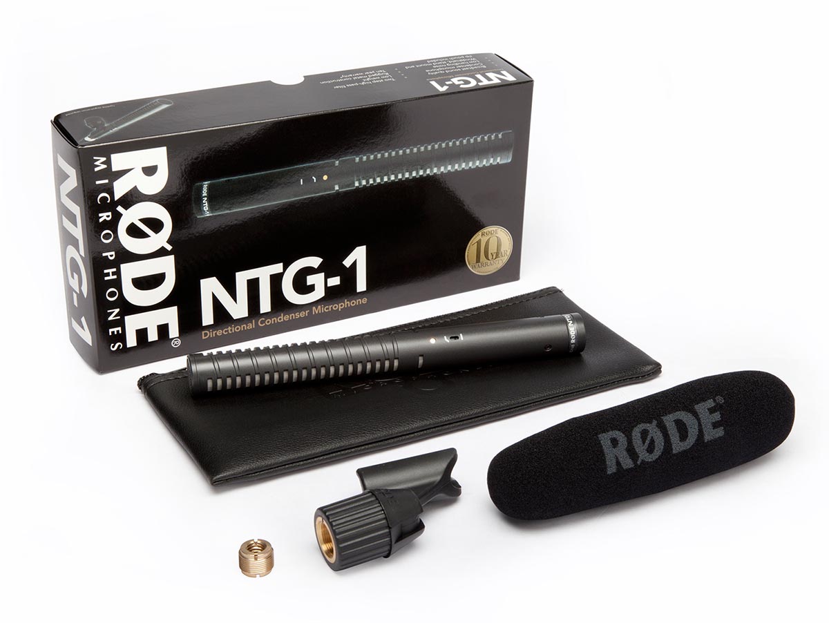 Rode NTG1 Condenser Shotgun Microphone Rode