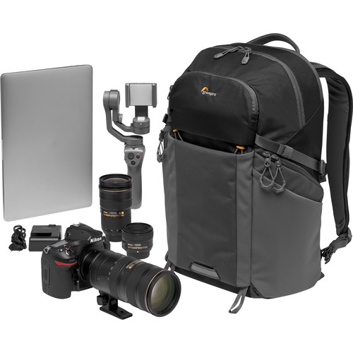 Lowepro Mochila fotográfica Photo Active BP 300 AW Backpack (Gray/Blue) / LP37253 - Imagen 10
