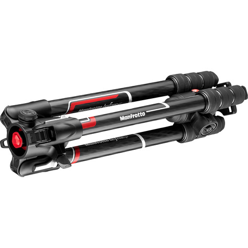 Manfrotto Befree GT XPRO Fibra de Carbono Trípode de Viaje con Cabezal 496 Ball Head / MKBFRC4GTXP-BH Cenital - Imagen 4