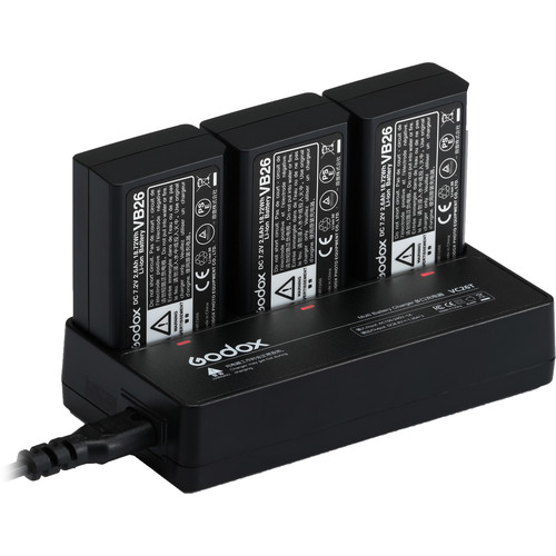 Godox VC26T Cargador Multibatería para V1 - Imagen 5