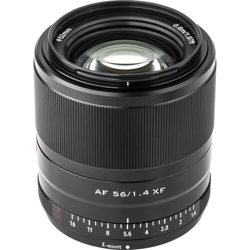 Viltrox AF 56mm f/1.4 XF Lente para FUJIFILM X NEGRO - Imagen 2