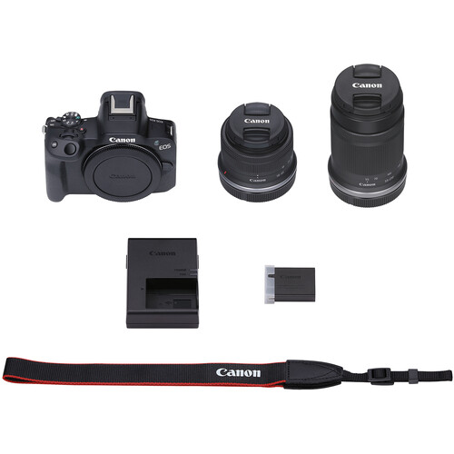 Canon EOS R50 Kit Cámara Mirrorless con Lentes 18-45mm y 55-210mm / 5811C022 - Imagen 10