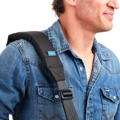 Tenba Cineluxe V2 Shoulder Bag 16 (Black, 18L) / 637-523 - Imagen 9