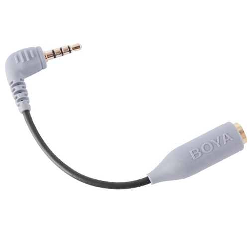 Boya BY-CIP2 Adaptador TRS a TRRS de 3.5mm