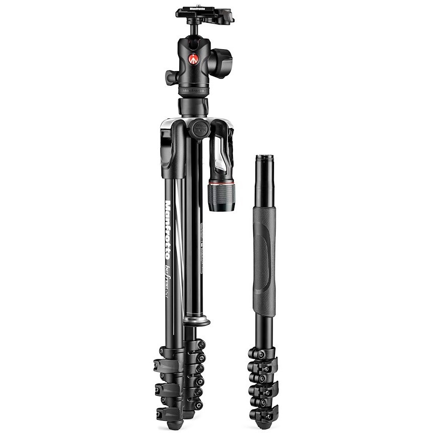 Manfrotto Trípode Befree 2 en 1 Aluminio Lever Lock / MKBFRLA4B-BHM