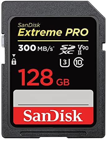 SanDisk 128GB Extreme PRO UHS-II SDXC Tarjeta de Memoria SD / SDSDXDK-128G-GN4IN