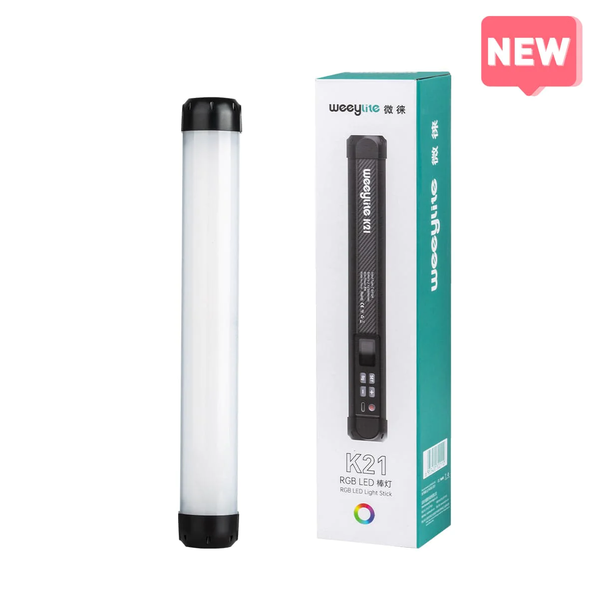 Viltrox Weeylite K21 Barra de Luz LED RGB Portátil a Todo Color
