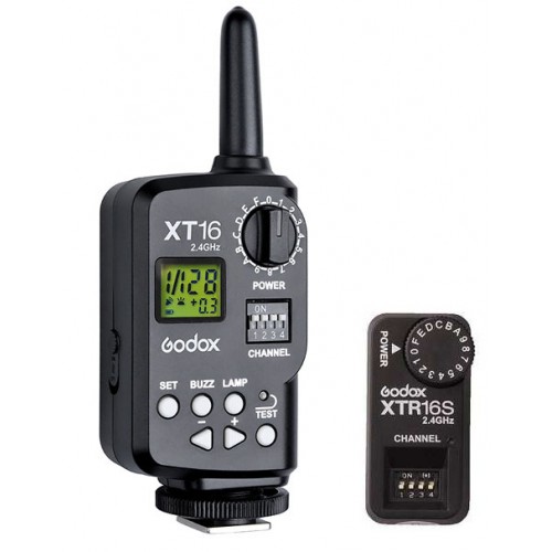 GODOX XT16S DISPARADOR MANUAL 2.4GHZ (DS,SK,QT,GT,DP,DE Y WISTRO)