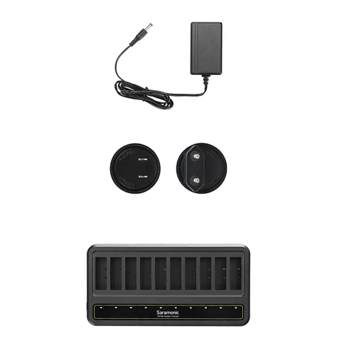 SARAMONIC WITALK-CB CARGADOR PARA 10 BATERÍAS WITALK - Imagen 3