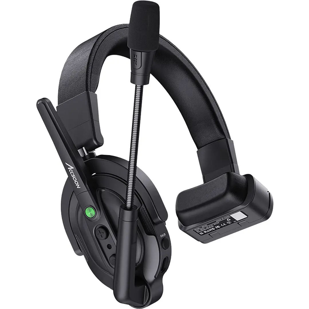 Accsoon CoMo Sistema de Intercom Wireless para 5 Usuarios (1 Host, 4 Remotos) / MIC02-1H4R - Imagen 8