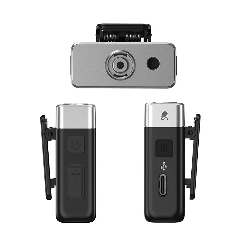 Ulanzi AM18 U-Mic Micrófono Lavalier Doble con Alcance de 100m. Grabación Interna de 8Gb (2,4GHz) - Imagen 10