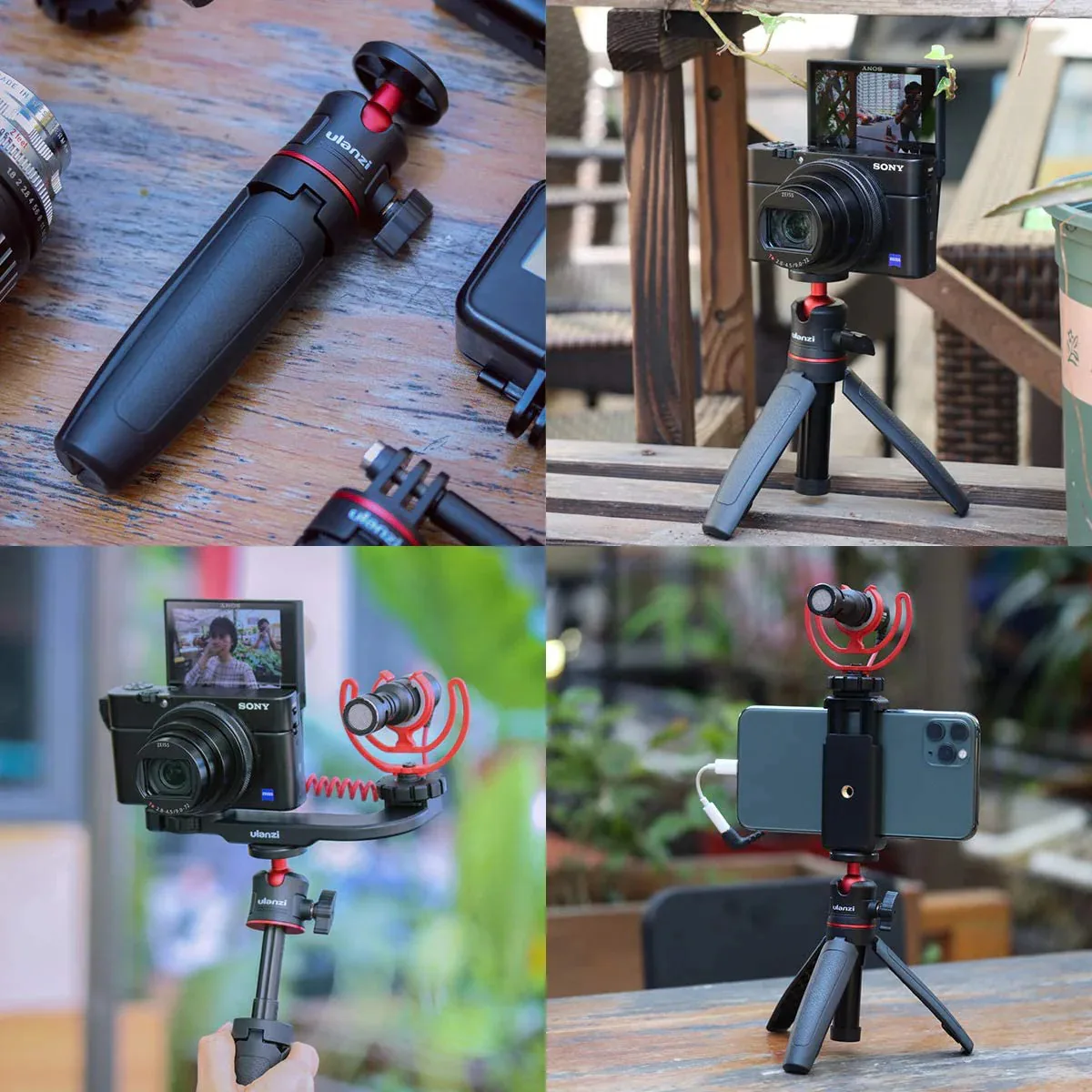 Ulanzi MT-08 Mini Trípode Y Selfiestick de Bolsillo con Cabezal de Bola - Imagen 9