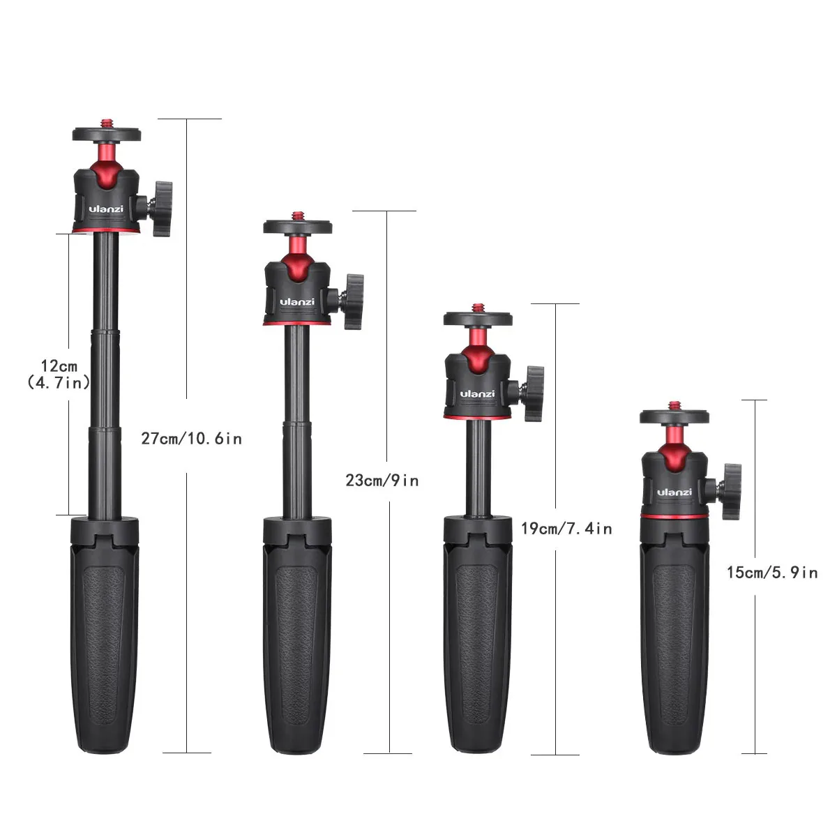 Ulanzi MT-08 Mini Trípode Y Selfiestick de Bolsillo con Cabezal de Bola - Imagen 5