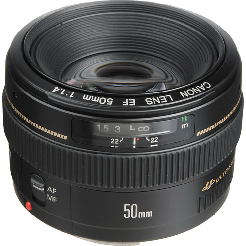 Canon EF 50mm f/1.4 USM Lente para DSLR / 2515A004 - Imagen 2