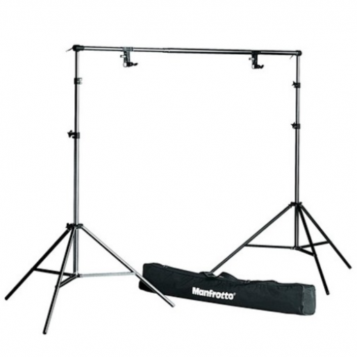 Manfrotto 1314B Kit de Soporte de Fondos, Papeles y Telas / Backdrop