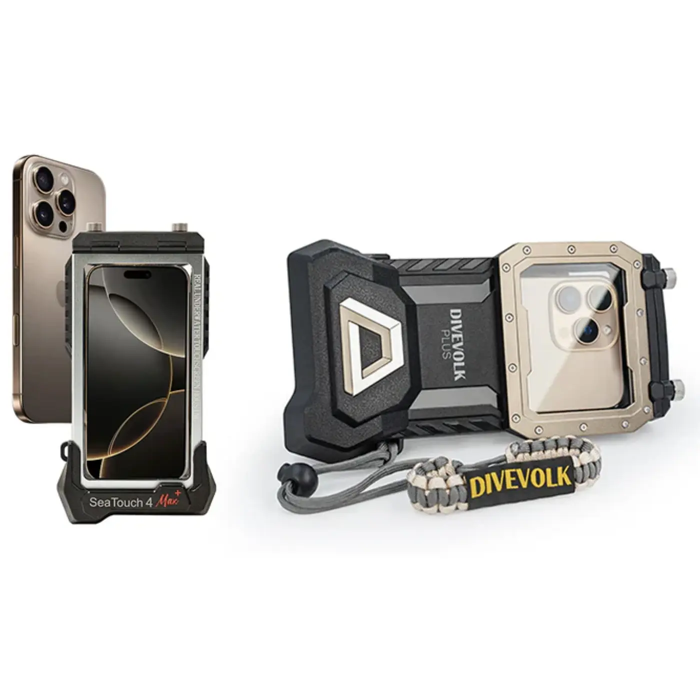 CARCASA DIVEVOLK SEATOUCH 4 MAX PLUS + KIT FILTROS (COMPATIBLE SERIES 16/17 IPHONE) - Imagen 2