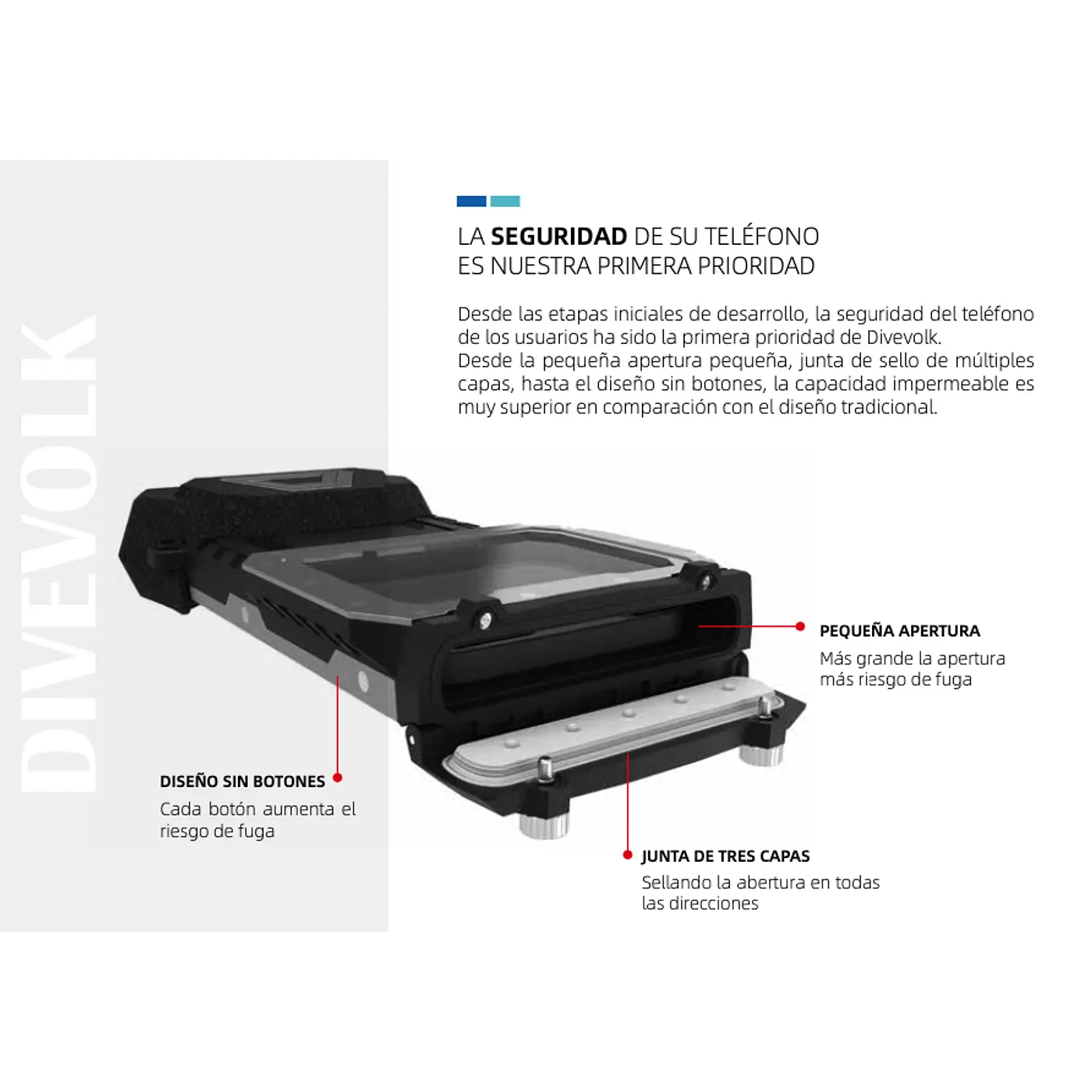 DIVEVOLK SEATOUCH 4 MAX PLUS CARCASA (Compatible Android y Series 12 al 17 de iPhone) - Imagen 5