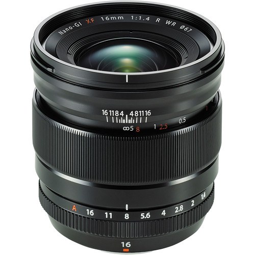 Fujifilm XF 16mm f/1.4 R WR Lente para Montura XF / CD80099