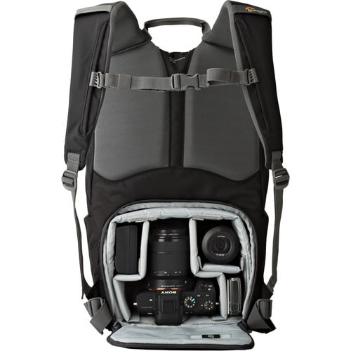 Lowepro Photo Hatchback BP 150 AW II (Black/Gray) Mochila Para Cámara / LP36955 - Imagen 3