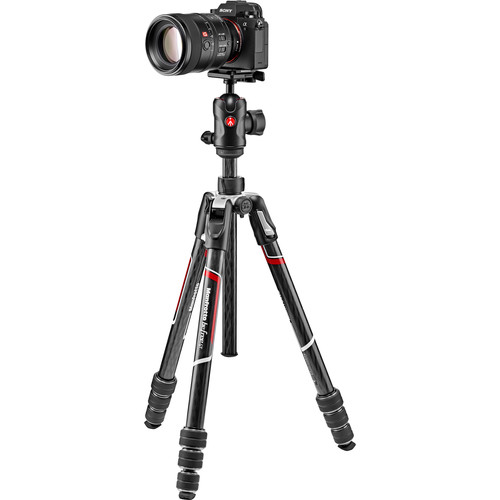 Manfrotto Befree GT Travel Aluminum Ball Head (Black) / MKBFRTA4GT-BH - Imagen 7