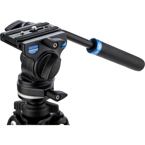 BENRO TSL08AS2CSH Kit SLIM Trípode de Aluminio y Cabezal de Video - Imagen 5