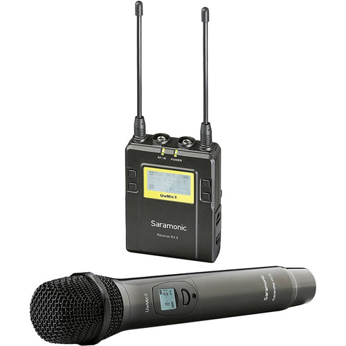 Saramonic UwMic9 Kit 4 Sistema de Micrófono Inalámbrico de Montaje en Cámara (514 a 596MHz)