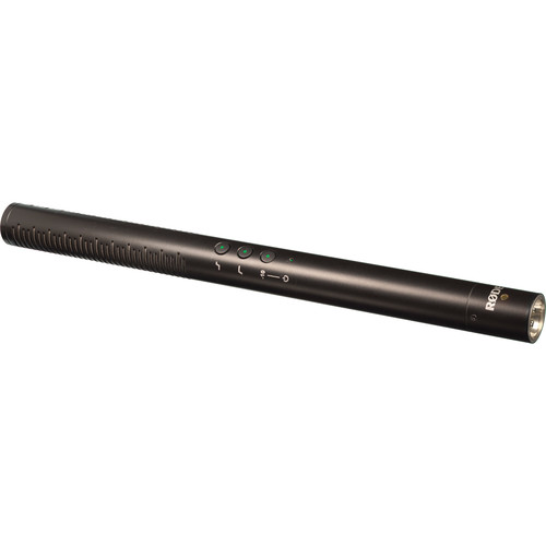 Rode NTG4+ PLUS Micrófono con Swiches Digitales y Batería Recargable Direccional
