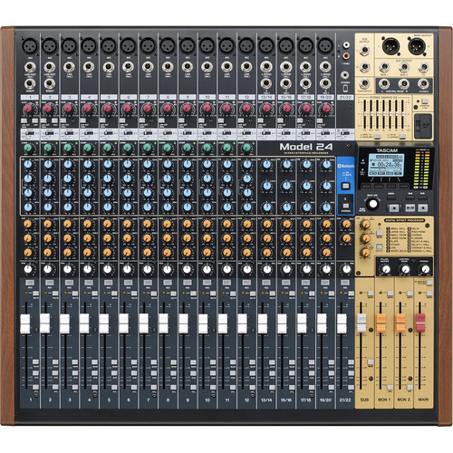TASCAM Model 24 Suite de Producción Integrada Mezclador/Grabador/Interfaz USB - Imagen 7