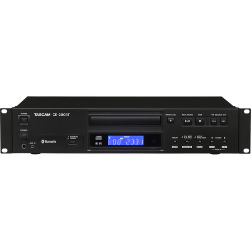 TASCAM CD-200BT Reproductor de CD para Montaje en Rack con Receptor Bluetooth - Imagen 2