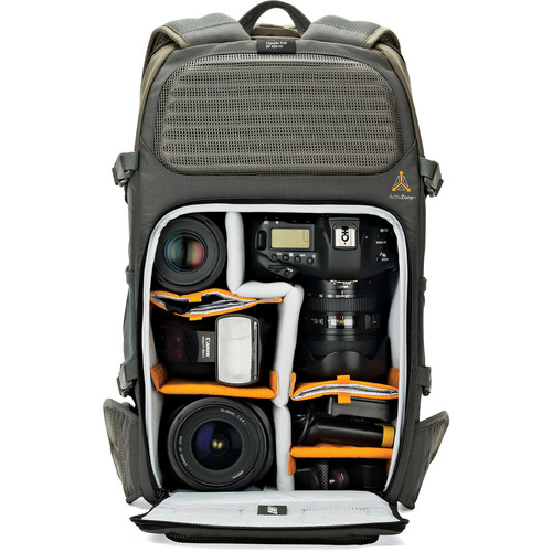 Lowepro Flipside Trek BP 450 AW Backpack (Gray/Dark Green) / LP37016 - Imagen 4