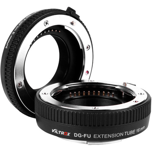 Viltrox DG-FU Juego de Tubos de Extensión Automática para FUJIFILM X