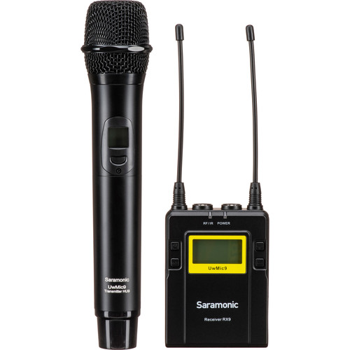 Saramonic UwMic9 Kit 4 Sistema de Micrófono Inalámbrico de Montaje en Cámara (514 a 596MHz) - Imagen 3