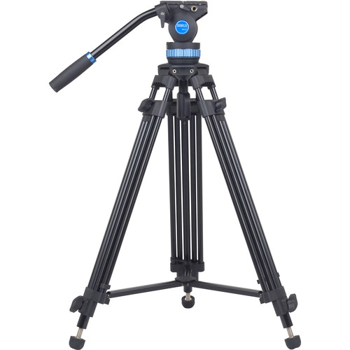 Sirui SH15 Trípode de Vídeo de Aluminio con Cabezal Fluido