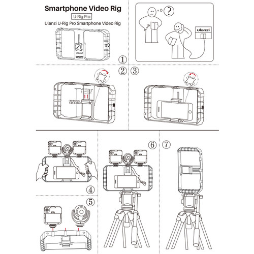 Ulanzi U-Rig Pro Jaula para Smartphone Rig / UL-673 - Imagen 7