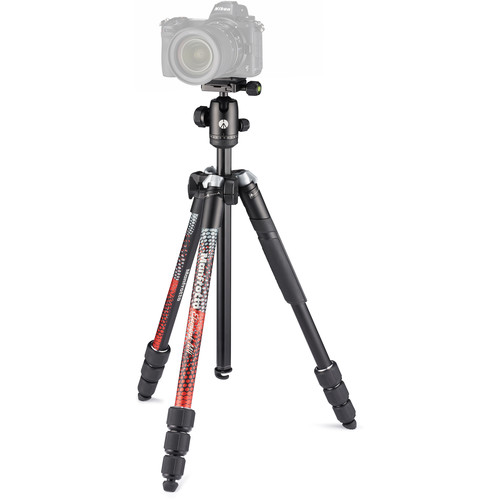 Manfrotto Element MII Trípode de Aluminio con Cabezal de Bola (Red) / MKELMII4RD-BH - Imagen 2
