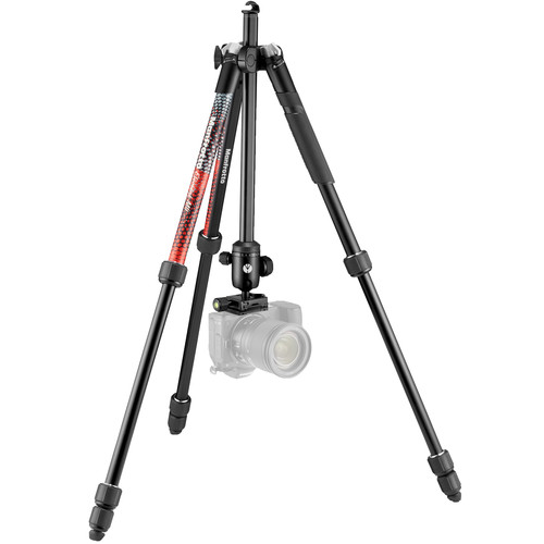 Manfrotto Element MII Trípode de Aluminio con Cabezal de Bola (Red) / MKELMII4RD-BH - Imagen 3