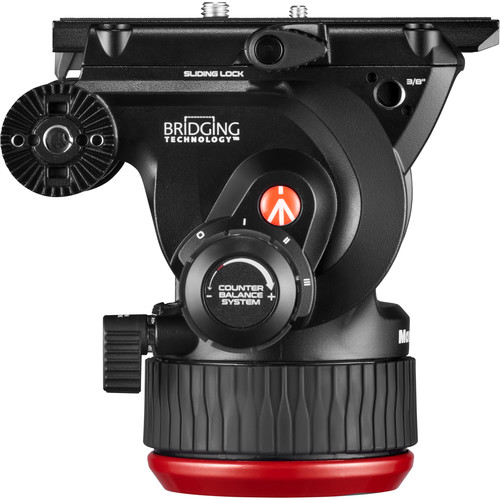 Manfrotto 504X Cabezal Profesional Fluido para Video con Flat Base / MVH504XAH - Imagen 8