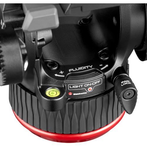 Manfrotto 504X Cabezal Profesional Fluido para Video con Flat Base / MVH504XAH - Imagen 6