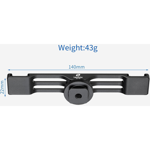 Leofoto FA-08 Adaptador de Zapata 2 en 1 - Imagen 2