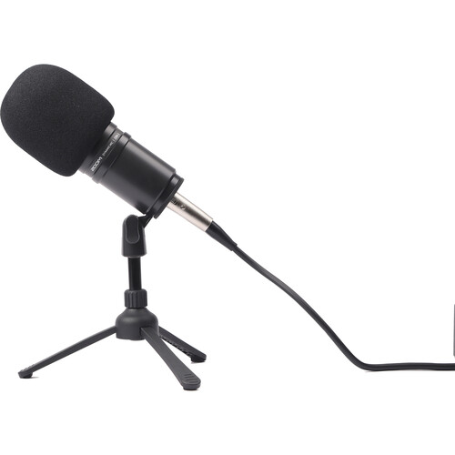 Zoom ZDM-1PMP Kit PodCast Audífonos + Micrófono XLR y Trípode de Sobremesa - Imagen 4