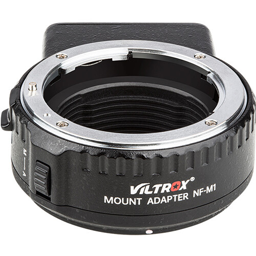 Viltrox NF-M1 Adaptador de Montura para Lente con Auto Enfoque AF (Nikon F a Micro Cuatro Tercios) - Imagen 3