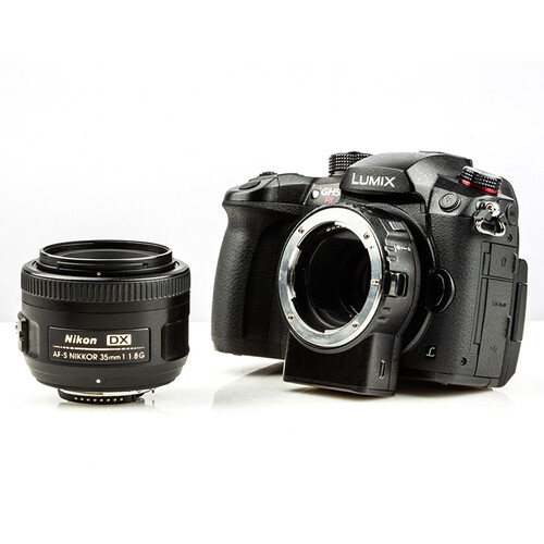 Viltrox NF-M1 Adaptador de Montura para Lente con Auto Enfoque AF (Nikon F a Micro Cuatro Tercios) - Imagen 5