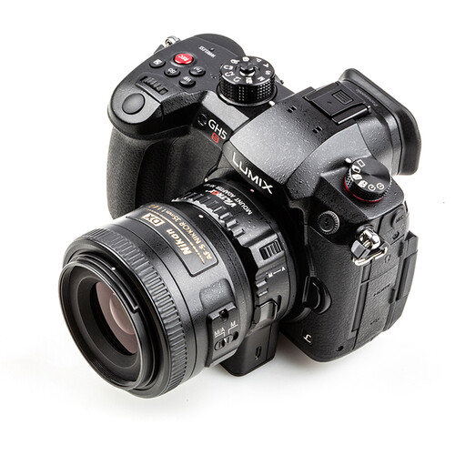 Viltrox NF-M1 Adaptador de Montura para Lente con Auto Enfoque AF (Nikon F a Micro Cuatro Tercios) - Imagen 7