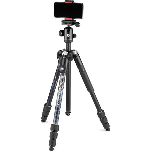 Manfrotto Element MII Mobile Trípode de Aluminio con Clamp y Disparador Bluetooth para Smartphone / MKELMII4BMB-BH - Imagen 4