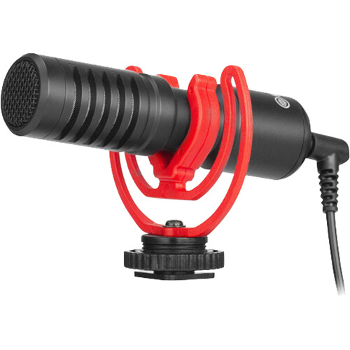 Boya BY-MM1+ Micrófono Shotgun Ultracompacto para Cámaras y Smartphones