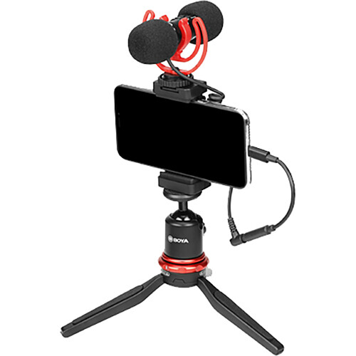 BOYA BY-MM1 PRO Micrófono Shotgun Ultra Compacto de Doble Cápsula y Doble Dirección - Imagen 4