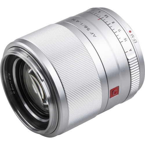 Viltrox AF 56mm f/1.4 M Lente para Canon EF-M (Silver) - Imagen 4
