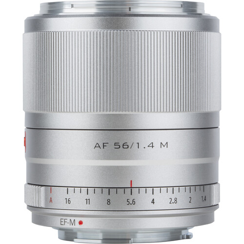 Viltrox AF 56mm f/1.4 M Lente para Canon EF-M (Silver) - Imagen 8