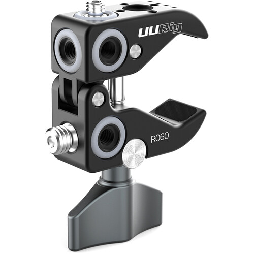 UURig R060 Super Crab Clamp para Cámaras, Smartphone y Accesorios
